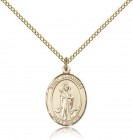 St. Barnabas Medal, Gold Filled, Medium