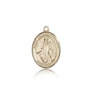 St. Anthony of Egypt Medal, 14 Karat Gold, Medium
