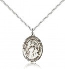Our Lady of Consolation Medal, Sterling Silver, Medium