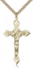 Crucifix Pendant, Gold Filled