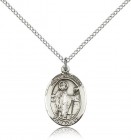 St. Richard Medal, Sterling Silver, Medium