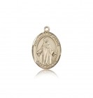 Our Lady of Peace Medal, 14 Karat Gold, Medium