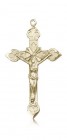 Crucifix Pendant, 14 Karat Gold