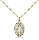 Miraculous Medal, Gold Filled