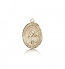 Our Lady of Good Counsel Medal, 14 Karat Gold, Medium