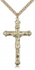 Crucifix Pendant, Gold Filled