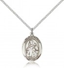 St. Isaiah Medal, Sterling Silver, Medium