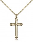 Cross Pendant, Gold Filled