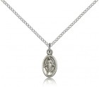Miraculous Medal, Sterling Silver