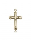 Cross Pendant, 14 Karat Gold