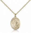 St. Clement Medal, Gold Filled, Medium