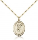 St. Philip Neri Medal, Gold Filled, Medium