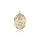 Our Lady of Olives Medal, 14 Karat Gold, Medium