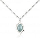 Miraculous Medal, Sterling Silver