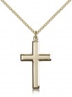Cross Pendant, Gold Filled