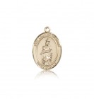 Our Lady of Victory Medal, 14 Karat Gold, Medium