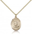 St. John Bosco Medal, Gold Filled, Medium