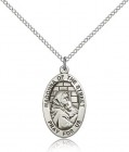 Madonna of the Street Medal, Sterling Silver