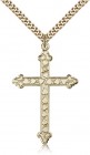 Cross Pendant, Gold Filled