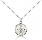 Miraculous Medal, Sterling Silver