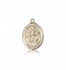 St. Edwin Medal, 14 Karat Gold, Medium