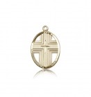 Cross Pendant, 14 Karat Gold