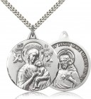 Our Lady of Perpetual Help Medal, Sterling Silver