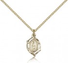 Miraculous Medal, Gold Filled