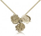Rosebud Medal, Gold Filled