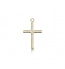 Cross Pendant, 14 Karat Gold