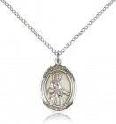 St. Remigius of Reims Medal, Sterling Silver, Medium
