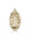 St. Joseph Medal, 14 Karat Gold