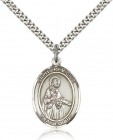 St. Remigius of Reims Medal, Sterling Silver, Large