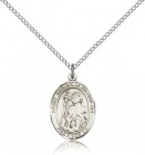 St. Adrian of Nicomedia Medal, Sterling Silver, Medium