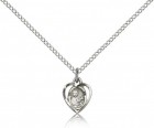 St. Theresa Medal, Sterling Silver