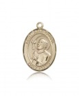 St. Rene Goupil Medal, 14 Karat Gold, Large