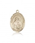 St. Bede the Venerable Medal, 14 Karat Gold, Large