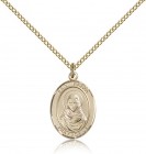 St. Rafta Medal, Gold Filled, Medium