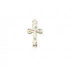Cross Pendant, 14 Karat Gold