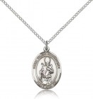 St. Simon Medal, Sterling Silver, Medium