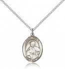 St. Pius X Medal, Sterling Silver, Medium