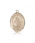 St. Christian Demosthenes Medal, 14 Karat Gold, Large