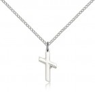Cross Pendant, Sterling Silver