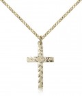 Cross Pendant, Gold Filled