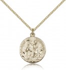 St. John the Baptist Medal, Gold Filled