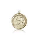 St. Kateri Medal, 14 Karat Gold