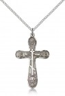 Cross Pendant, Sterling Silver