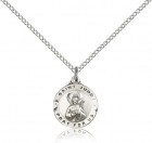 St. Jude Medal, Sterling Silver