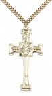 Cross Pendant, Gold Filled