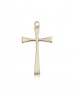 Maltese Cross Pendant, 14 Karat Gold